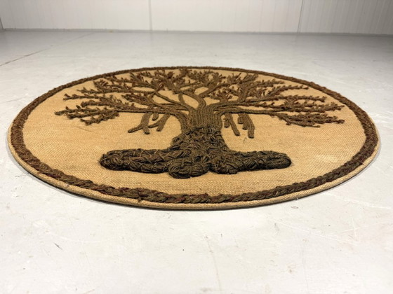 Image 1 of Vintage Levensboom muurhanger 1970’s