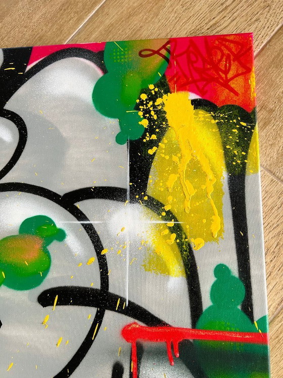 Image 1 of Matías MACHADO - Cromo Original - Pintura de Artista