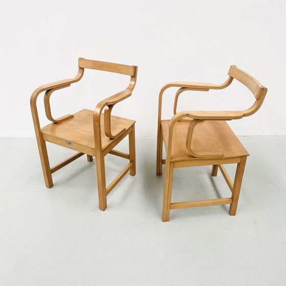 Image 1 of Sperrholzsessel aus Buche von Enraf Nonius Delft, 1970er