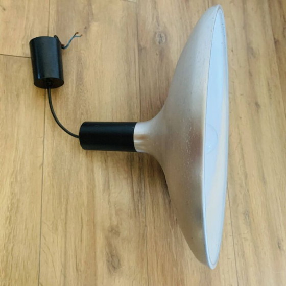 Vintage Aluminum Pendant Light – Space Age Design 1960s-1970s – Pendant lamps, Aluminium (photo 6 of 7)