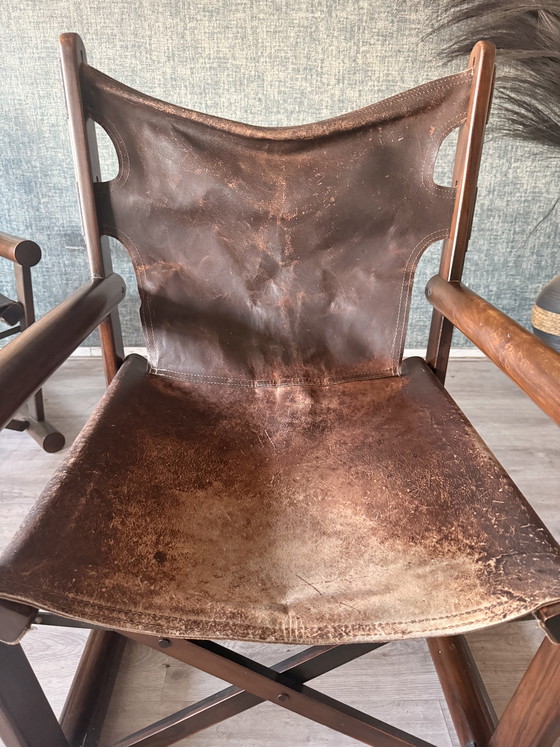 Image 1 of Pair of PL22 Lounge Chairs with Ottoman by Carlo Hauner & Martin Eisler for OCA, Brazil, 1960s