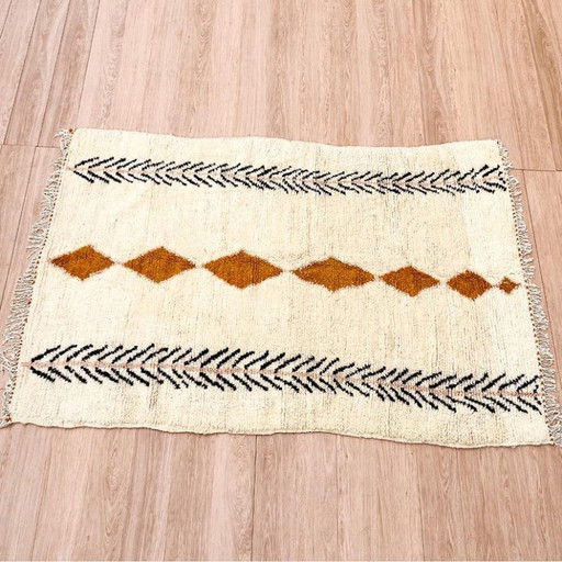 Traditionelle marokkanische Teppiche in Leinenoptik, 200 x 150 cm