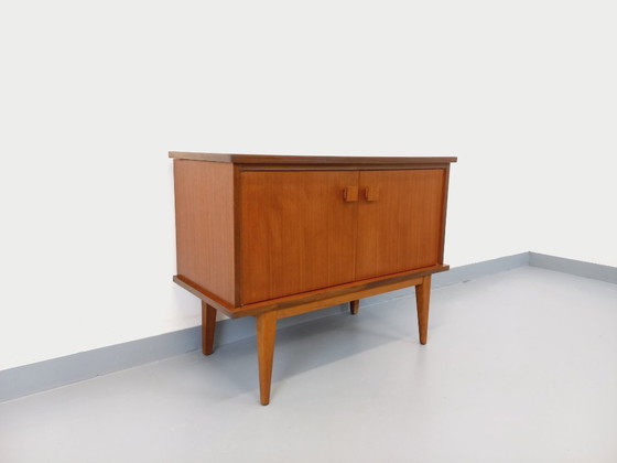 Image 1 of Small vintage Scandinavian-style teak sideboard from the 1960s