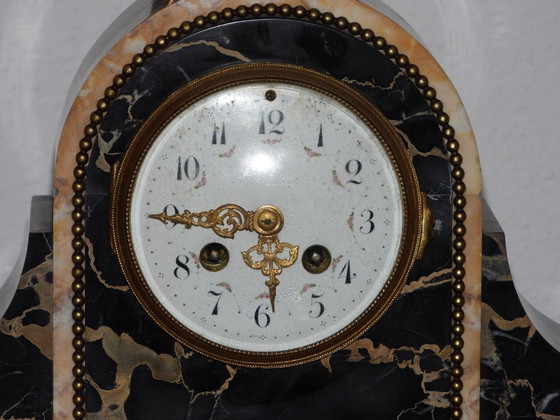 Image 1 of Esclusivo orologio da camino in marmo