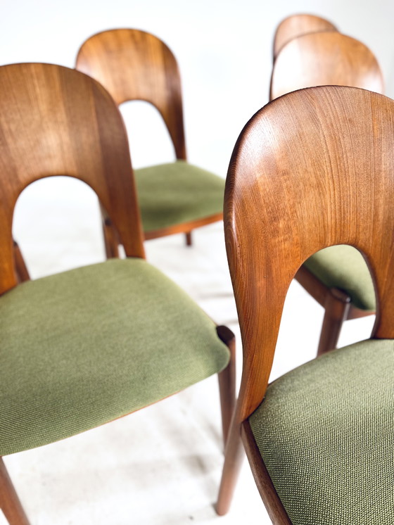 Image 1 of 6x 'Morten chair', Koefoeds Hornslet '70