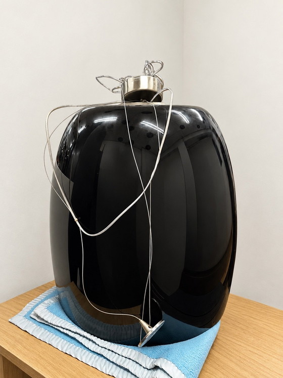Prandina Lampe, D 60 cm, Pendelleuchten, Metall, Kunststoff, Schwarz (Foto 2 von 5)