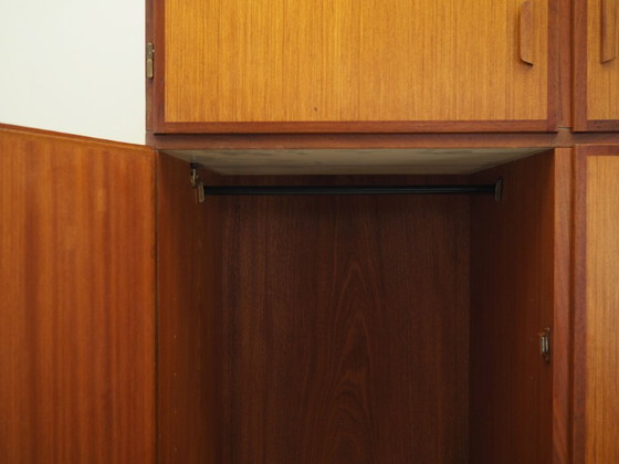 Image 1 of Armoire en teck, design danois, années 1970, fabricant : Omann Jun