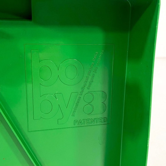 Image 1 of Carrello Boby verde di Joe Colombo per Bieffeplast, 1960
