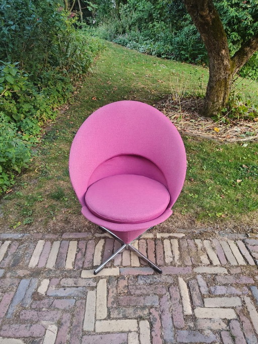 Originele Vitra Cone Chair (paars) – designklassieker