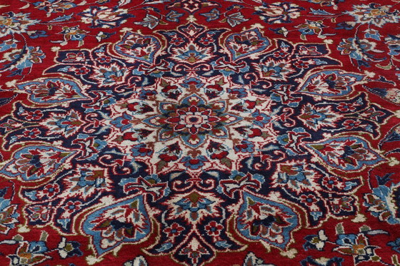 Image 1 of Alfombra persa Isfahán Nadjafabad 4,40 x 3,21 Alfombra oriental fina n.º 24611