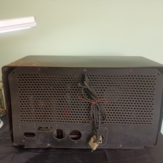 Rare radio à lampes Art Déco Philips 834A « Superinductance » (1933) - Très complète ! – Objets déco, Other (photo 5 of 10)
