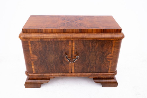 Commode Art déco, Pologne, années 1940