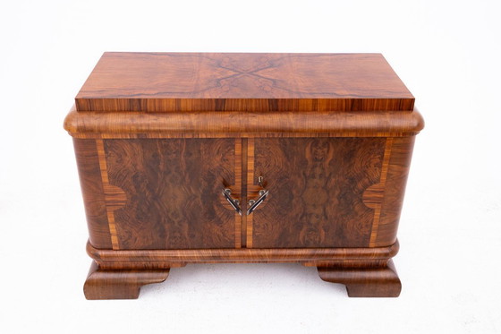Image 1 of Art Deco Chest of Drawers, Poland, 1940s