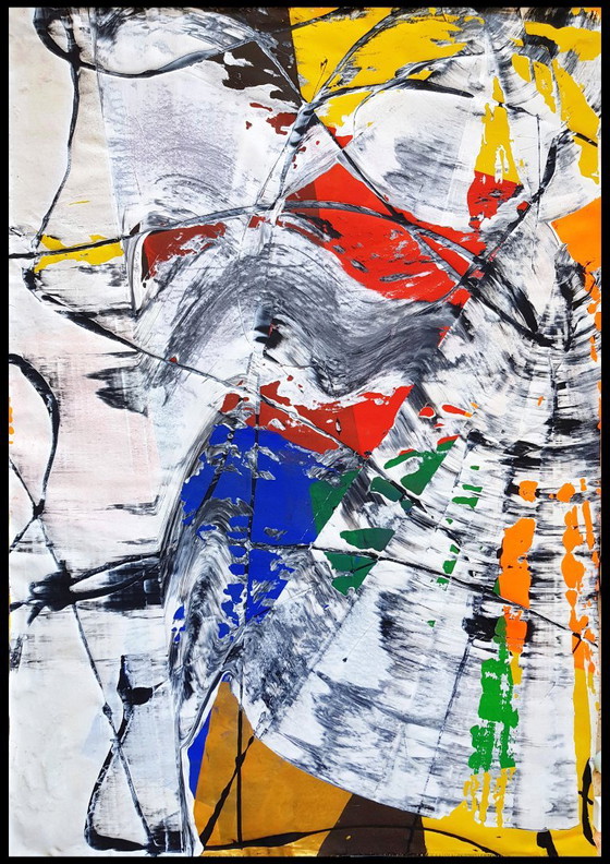 Jürgen Angeler - Tubo multicolore 3D – Dipinti e disegni, Canvas, Abstract (photo 11 of 20)