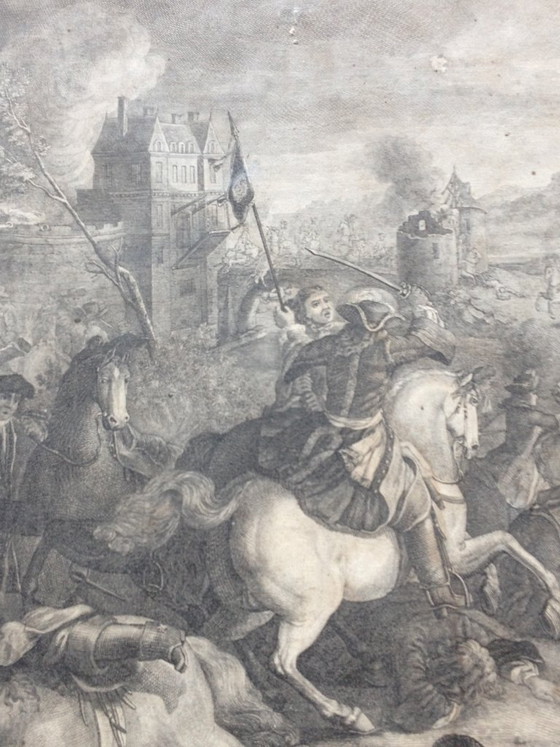 Image 1 of Grabado/Impresión: Captura de Thionville por el duque de Enghien (Gran Condé) el 10 de agosto de 1643.