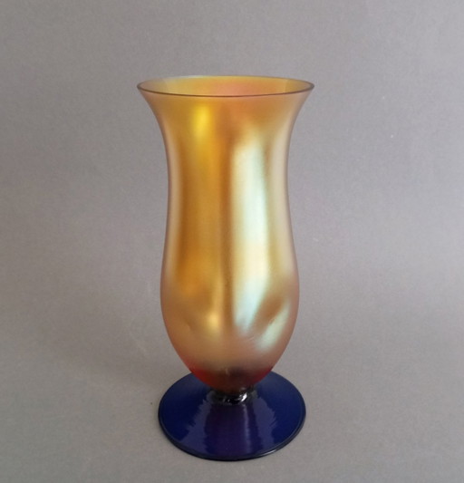 Rare vase en cristal Wmf Myra Art-Deco Design by Karl Wiedmann Cca 1930