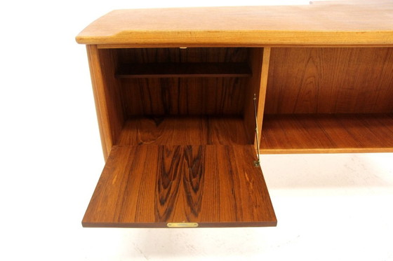 Image 1 of Skandinavischer Schreibtisch aus Teakholz, Göran Strand, Lelångs Möbelfabrik, Schweden, 1950