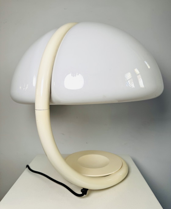Image 1 of SERPENTE SWIVEL TABLE LAMP BY ELIO MARTINELLI FOR MARTINELLI LUCE, ITALY, 1965