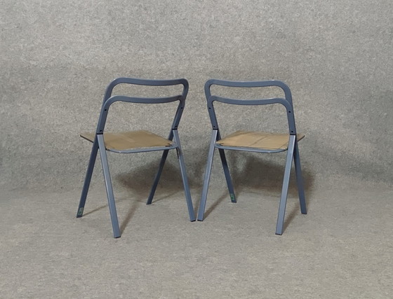 Image 1 of 2× SEDIA A GOCCIA ITALIA SEDIA A GOCCIA MEDIOEVO DESIGN DANESE ANNI '60 VINTAGE RETRO