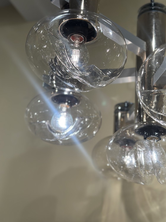 Image 1 of Vintage Midcentury Murano Kroonluchter