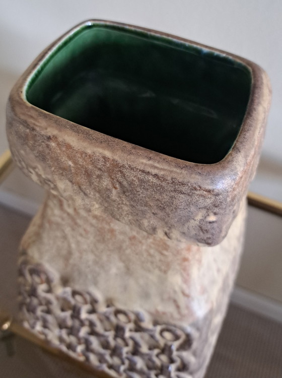 Image 1 of Vintage vase by BAY ceramics brown