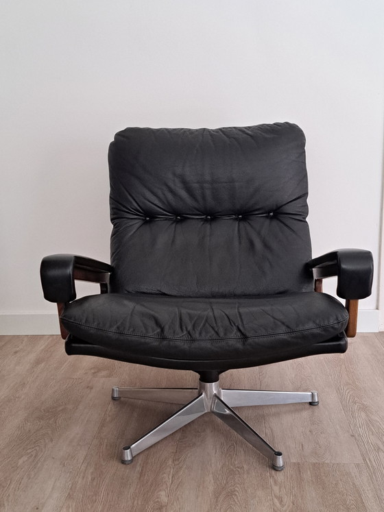 Sedia Strässle King – Poltrone, Leather, Metal (photo 5 of 14)