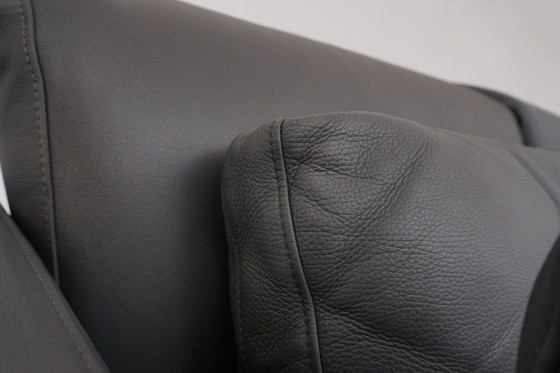 Image 1 of Brühl & Sippold Moule Lounge Sofá Sofá Taburete Cuero Gris