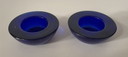 Marimekko Itala - Twee blauwe votivi modello Kivi