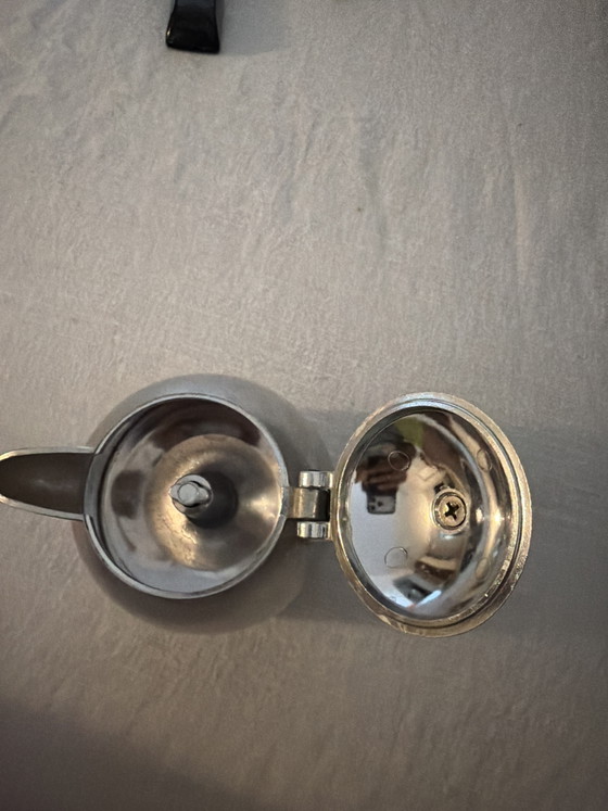 Alessi Moka-Kaffeemaschine, Modell Pellicano – Küchenzubehör, Plastic, Aluminium (photo 4 of 5)