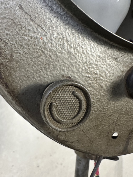 Image 1 of Vintage Industrial Theater Spot on Tripod - Cremer