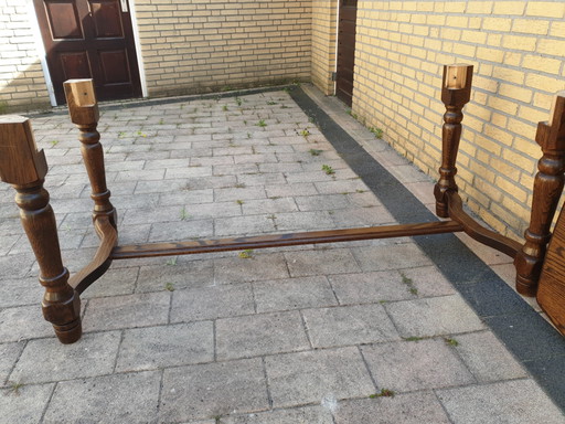 Oak dining table