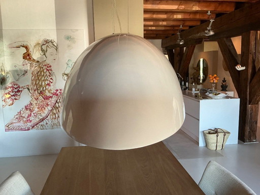 Lampe, Entwurf von Jan des Bouvrie, gekauft im . Arsenal.  Breite 48, Länge 148