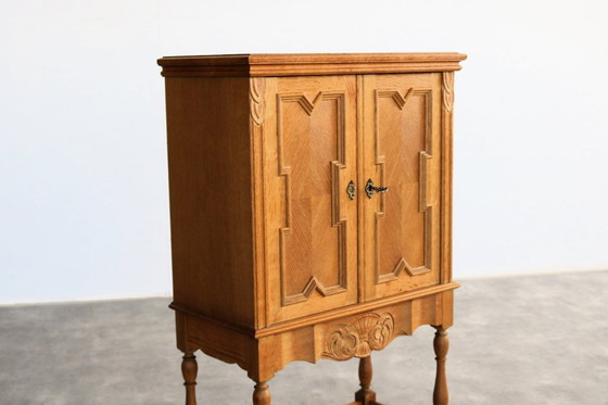 Image 1 of Brutalist Danish bar cabinet