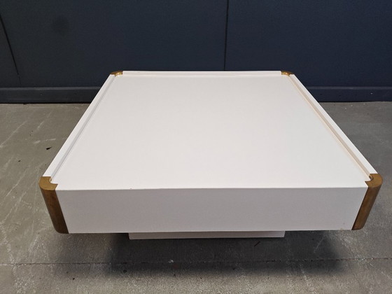 Image 1 of Tavolino da caffè vintage attribuito a Willy Rizzo, anni '70