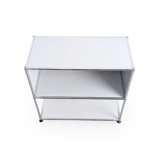 Cassettiera originale USM Haller, mobiletto/credenza bianco Fritz Haller3