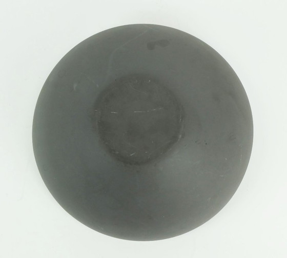 Image 1 of vintage danish modern krenit bowl herbert krenchel yellow enamel torben orskov 1950s