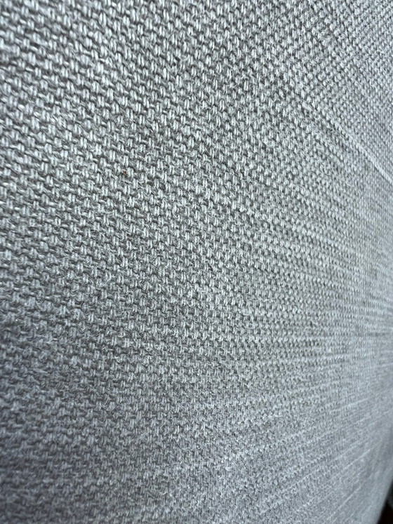 Loveseat Modalto mélange lin gris, Textile (photo 4 sur 6)