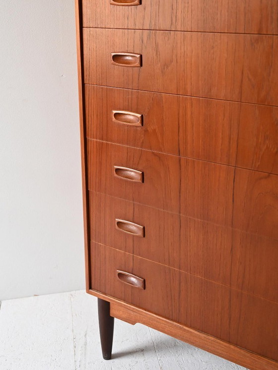 Image 1 of Scandinavische vintage teakhouten voorraadkast Sestina, jaren 1960