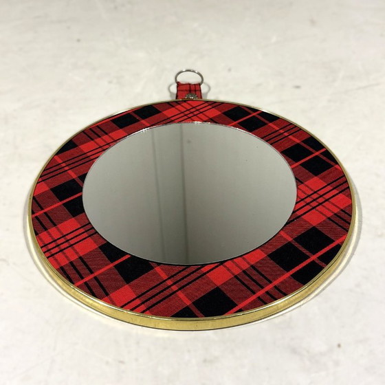 Tartan Wall Mirror 1960s – Textile (photo 2 of 7)