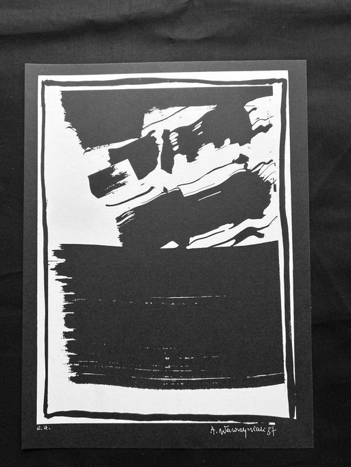 Screen print Andrzej Wawrzyniak