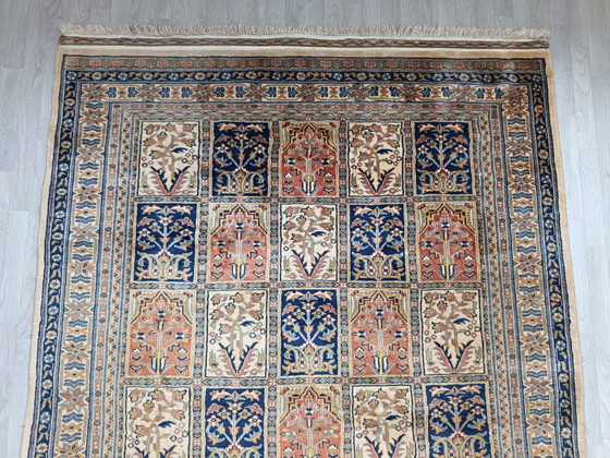 Grande tappeto pakistano in lana annodato a mano 242x160 cm – Tappeti, Cotone (photo 5 of 10)