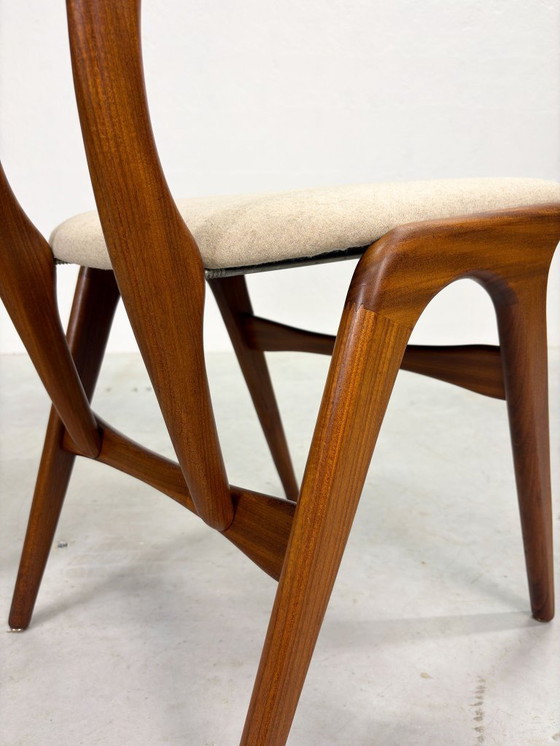Image 1 of Set Mid-Century Eetkamerstoelen van Topform