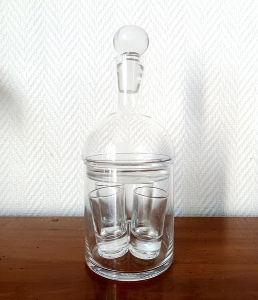 vintage whisky and liqueur set