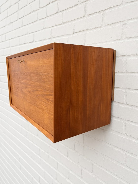 Mobile bar in teak di Poul Cadovius per Cado, anni '60 – Credenze, Wood (photo 6 of 10)