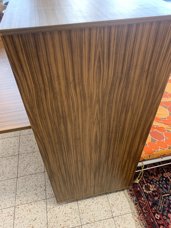 Image 1 of Vintage folding bed in closet with desk and mattress very good condition