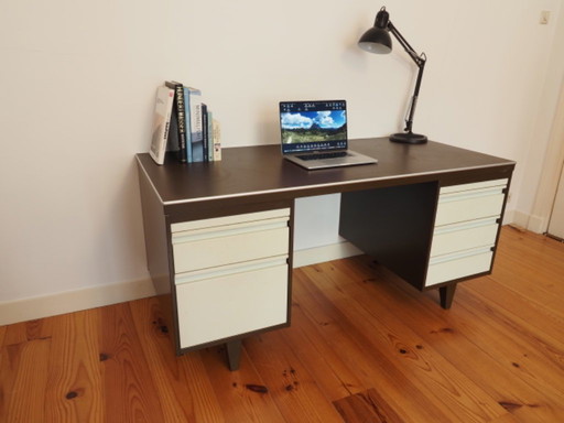Sturdy vintage steel desk