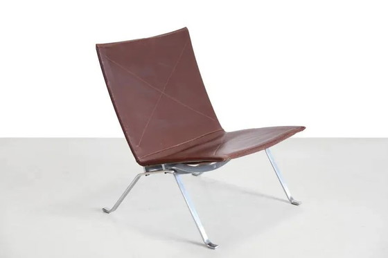 Poul Kjærholm PK22 Sessel für E. Kold Christensen – Leather, Chrome, Mid Century Modern (photo 9 of 9)