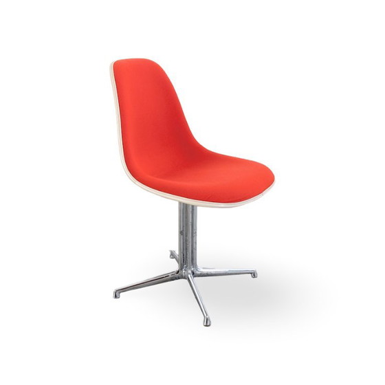 Original La Fonda Stuhl Vitra Charles Eames Fiberglas Orange – Beistellstühle (photo 9 of 10)