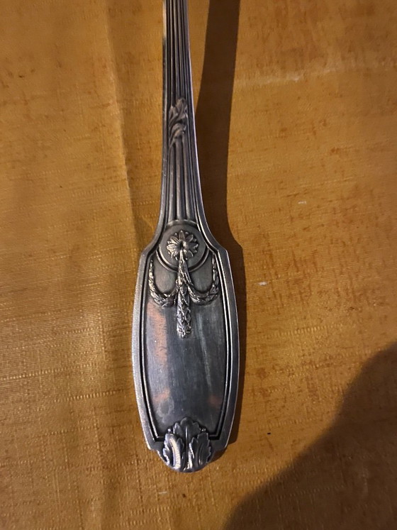 Christofle 19. Jh. Modell Pompadour 63-teilige Besteckkassette – Besteckkassetten, Metall, Silber (photo 7 of 9)