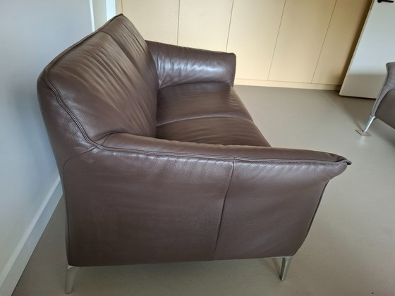 Leolux Mayon Bank 2 Zits – Banken, Leather, Aluminium (photo 3 of 5)
